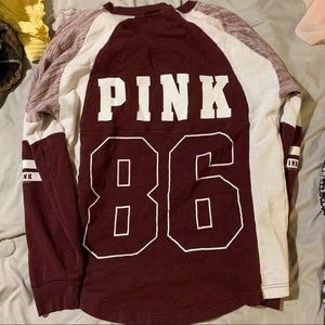 Pink/VS long sleeve shirt